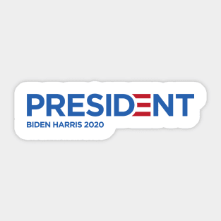 PRESIDENT Sticker